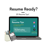 Resume Ready Tips
